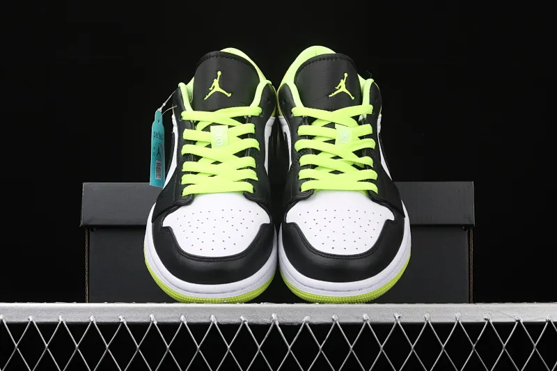 All categories Air Jordan Jordan series basketball shoes Air Jordan 1 Low Air Jordan 1 Low AJ1 Joe 1 low fluorescent green black toe CK3022-003